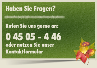 Sie haben noch Fragen?